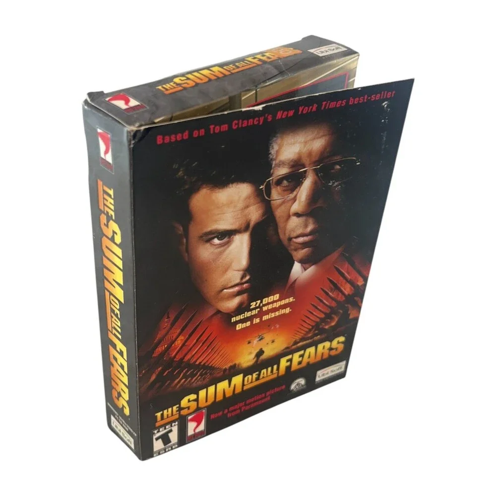 Tom Clancy Sum of All Fears PC 2002 Sealed Ubisoft